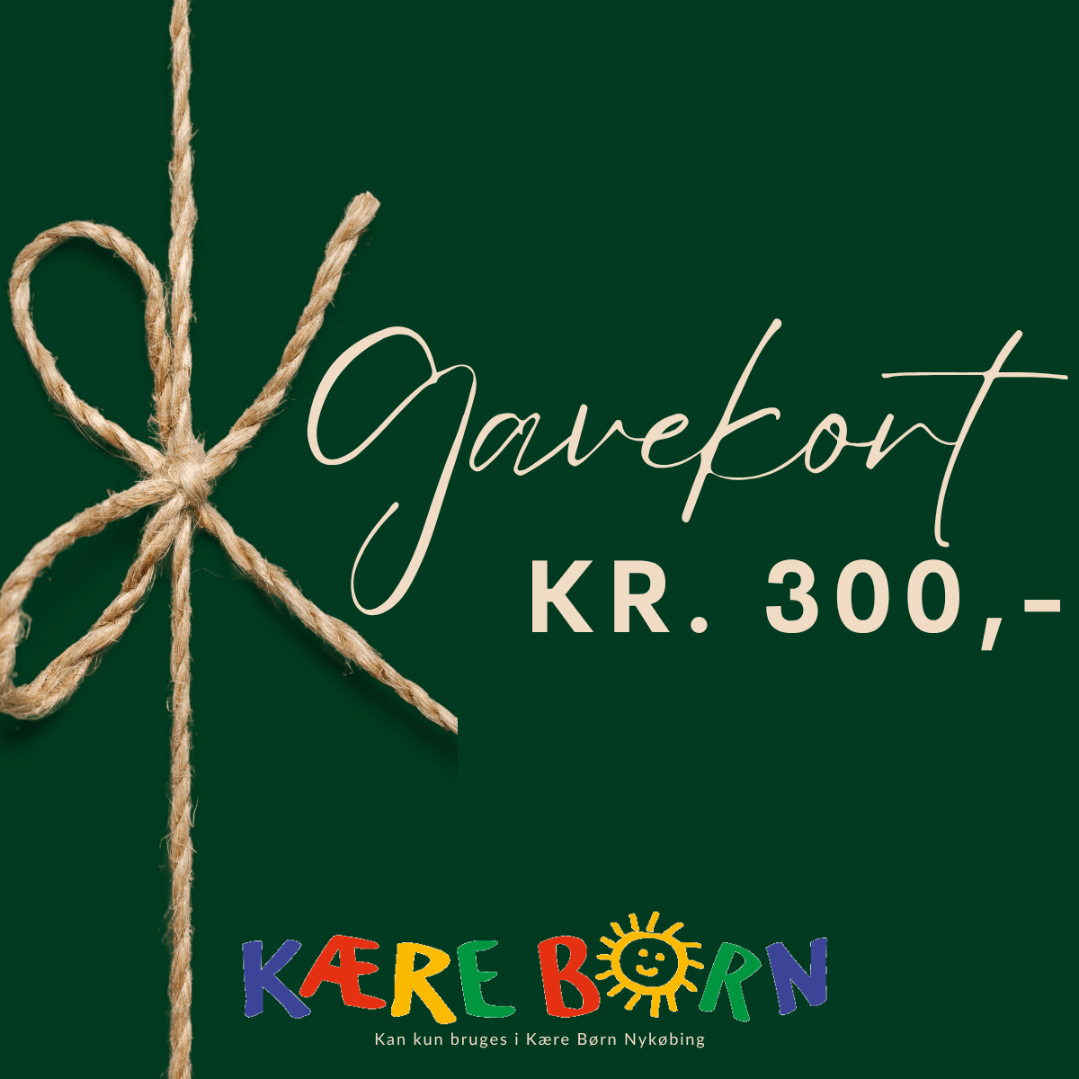 1 Gavekort 300kr. - Billede 1
