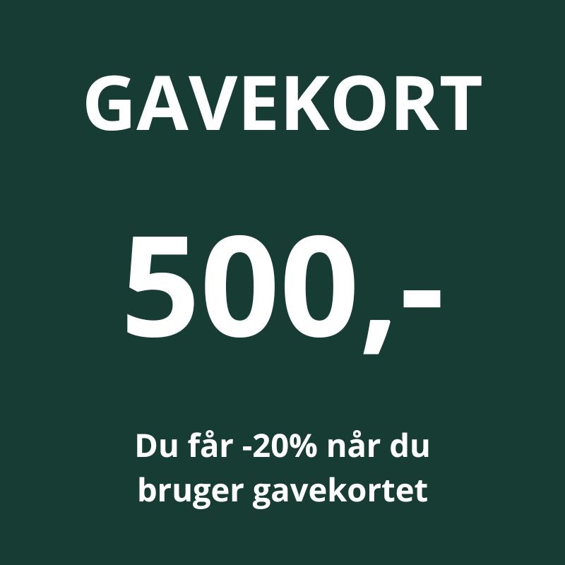16 GAVEKORT 500,- - Billede 1