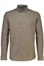 Lindbergh Oxford skjorte i Stribet - Relaxed fit - Billede 2