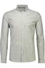 Lindbergh Oxford skjorte i Stribet - Relaxed fit - Billede 3