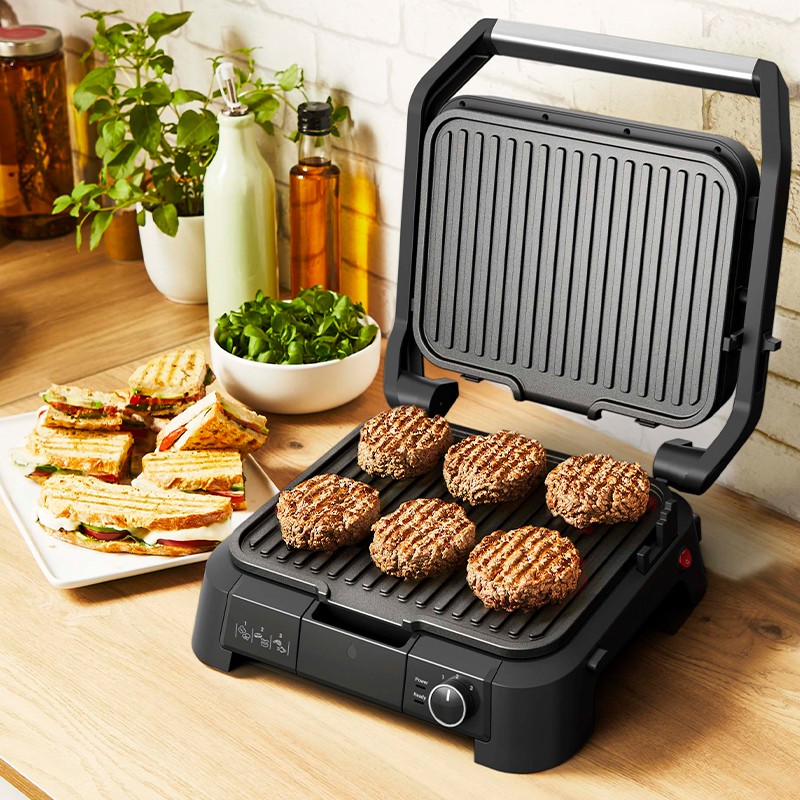 3045380029118-3 OBH Nordica Supergrill 3-i-1 Multijern 2000 W - Billede 1