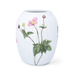 Kähler Hammershøi vase med høstanemone H. 21 cm. - Billede 2