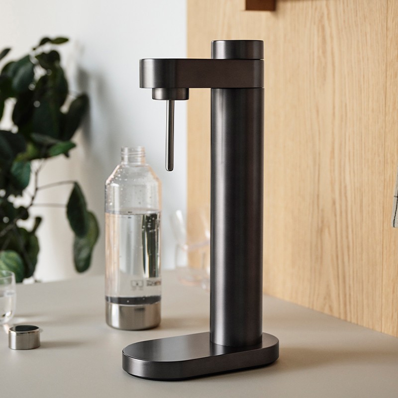 5709846031043-5 Stelton Brus sodavandsmaskine sort - Billede 1