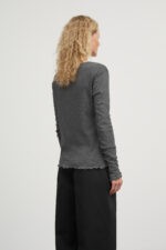 SKALL STUDIO - Edie Cardigan (Dark Grey Melange) - Billede 3