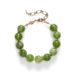 ANNI LU - Ball Armbånd (Sage Green)