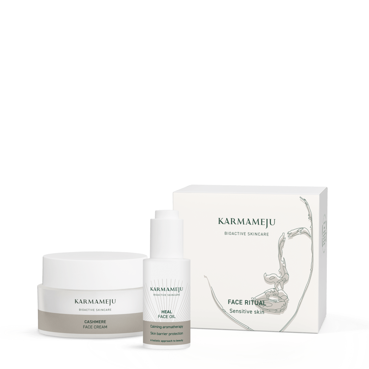 DK_Face ritual_Cashmere Karmameju Gift Box Face 02 - Billede 1