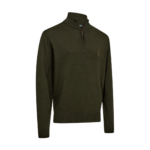 Deerhunter Harrington Strik Half Zip i Forest Ember