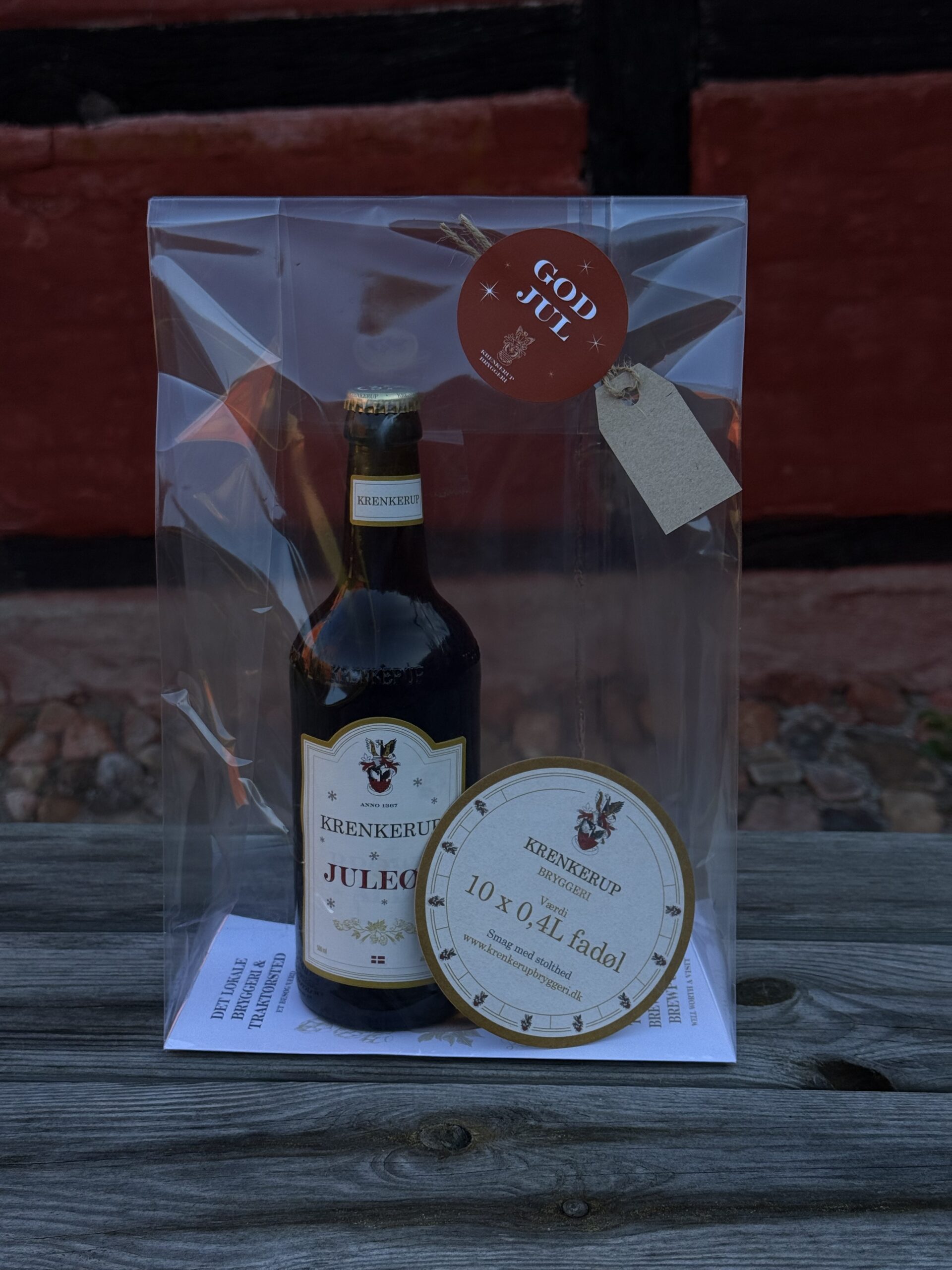IMG_1188 Klippekort til Krenkerup Traktørsted (10 x 40 cl. fadøl) og 1 Juleøl - Billede 1