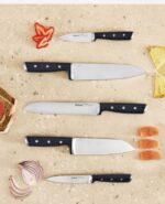 Tefal knivblok EverSharp Pro m. 5 knive - Billede 2