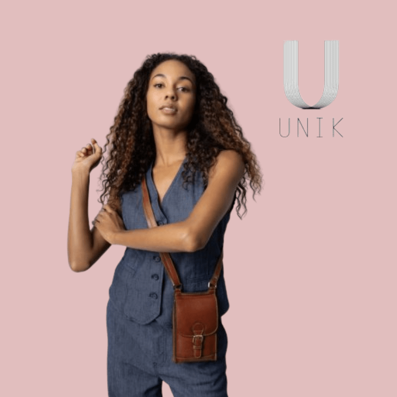 Jeane RE:DESIGNED Taske Jeane Small I Cognac - Billede 1