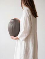 Knabstrup vase 27 cm. Bark - Billede 2