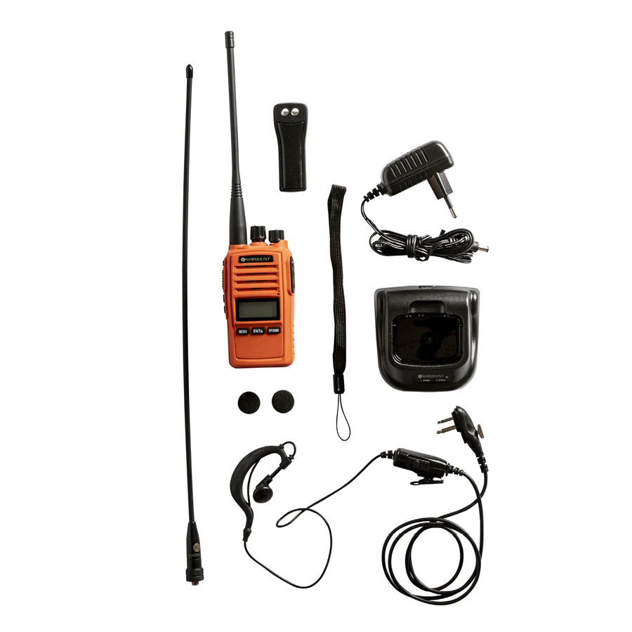 Nordhunt Jagtradio 155 mHZ i Orange Nordhunt Jagtradio 155 mHZ i Orange - Billede 1