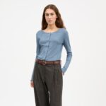 SKALL STUDIO - Edie Cardigan (Faded Blue) - Billede 2