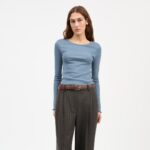 SKALL STUDIO - Edie Bluse (Faded Blue) - Billede 2