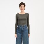SKALL STUDIO - Edie Bluse (Dark Green) - Billede 2