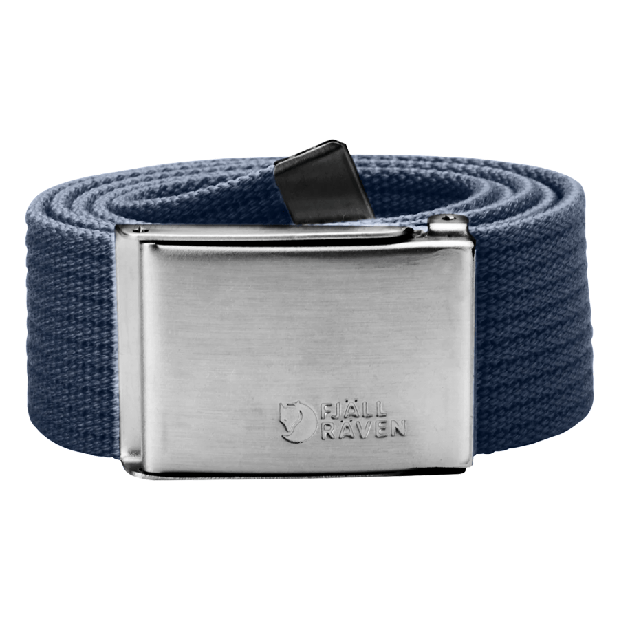fjällräven canvas bælte2 Fjällräven Canvas Bælte i Dark Navy - Billede 1