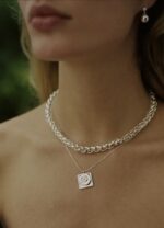 ANNI LU - Liquid Silver Halskæde (Sølv) - Billede 2
