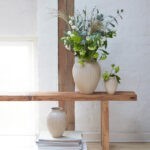 Knabstrup Ripple vase Beige H. 27 cm. - Billede 2