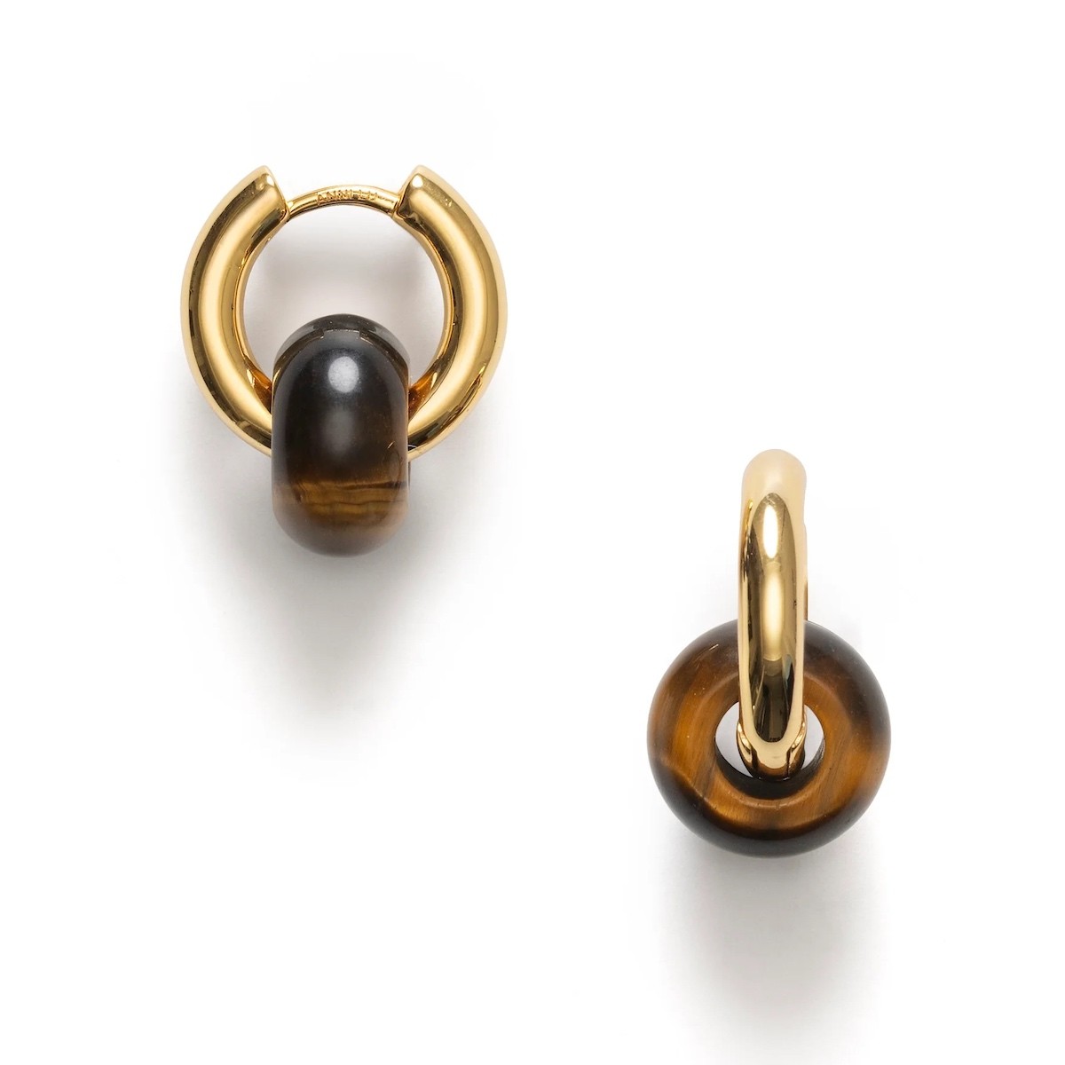 oereringbrun ANNI LU - Glazed Donut Hoops (Eye Of The Tiger) - Billede 1